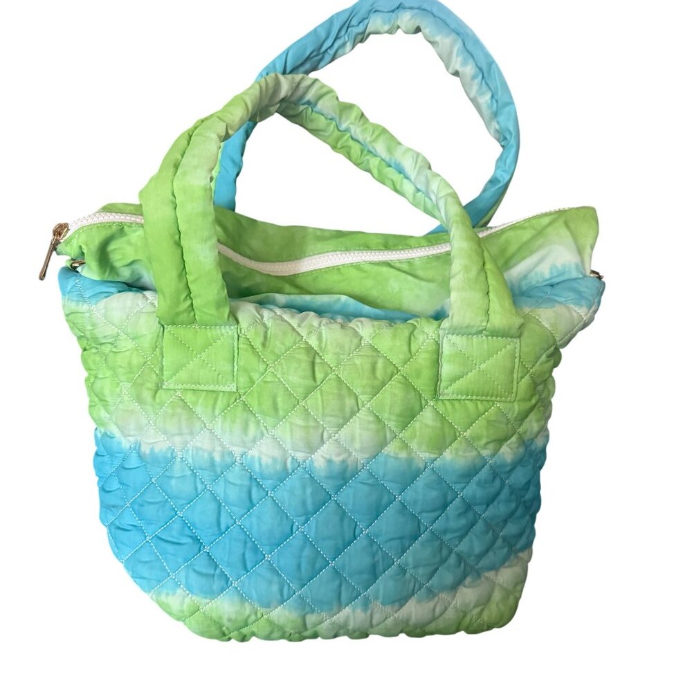 Jill & Ally Tie-Dye Quilted Tote Bag & Pouch Set - Picture 2 of 10